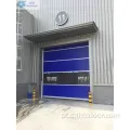 Portas de rolamento de PVC de alta velocidade para planta industrial